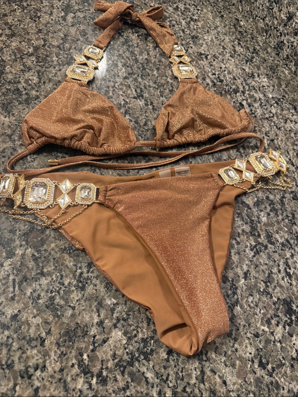 Beach Bunny JAZMINE Bronze Bikini